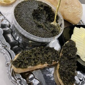 Champagne + Caviar low carb