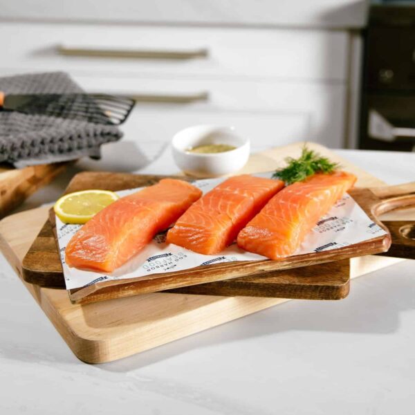 Rastelli's Faroe Island Salmon (10 ct) 6 oz Portions, 3.75 lbs. Total
