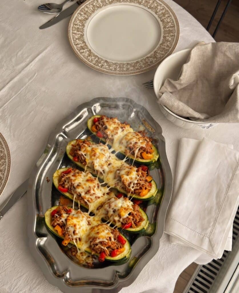 stuffed zuccinni